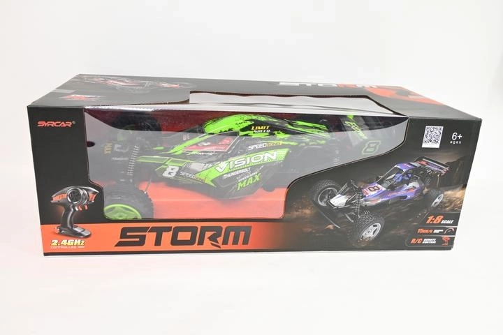 Radiostyret buggy Storm 1:18 (2,4 GHz)