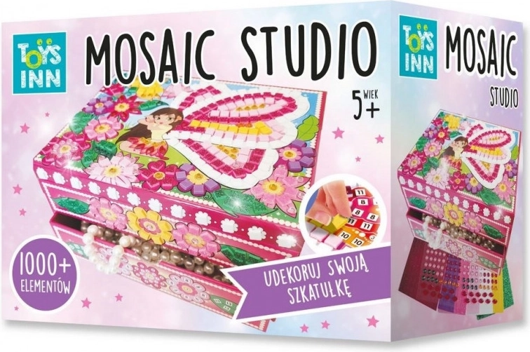 Kreativt sæt Mosaic Fairy Casket