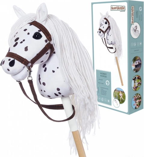 Hobby Horse HOPPIHORSE - Hvid-plettet