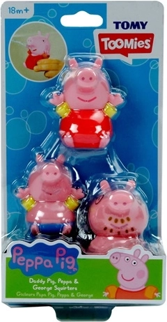 TOMY Gurli Gris-figurer til vand 3 stk.