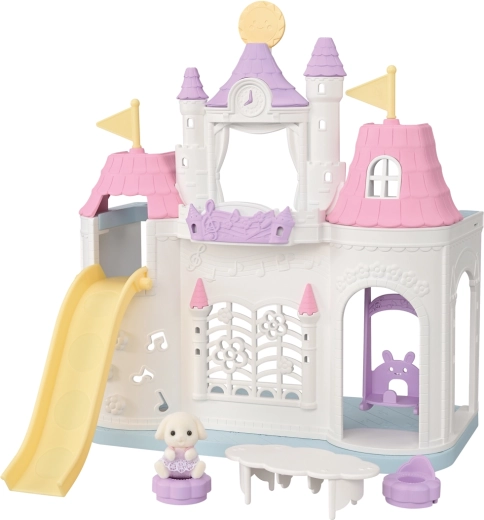 Slotsbørnehave SYLVANIAN FAMILIES – lege-slot med gynge og rutsjebane