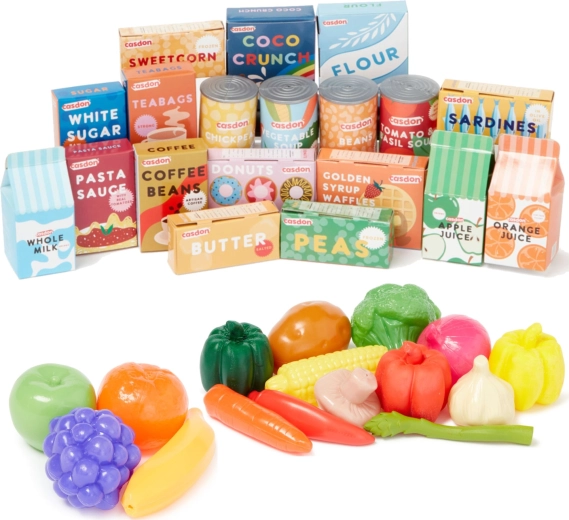 Realistiske fødevarer til troværdig leg