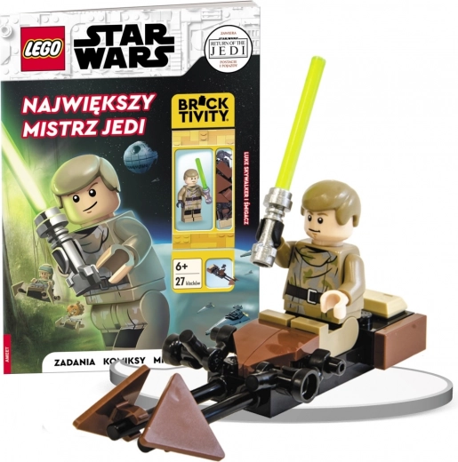 LEGO Star Wars Den største Jedi-mester – interaktiv bog med minifigur af Luke Skywalker
