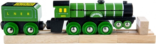 Trælokomotiv Flying Scotsman - replika