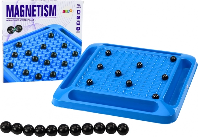 Magnetisk strategispil med kugler