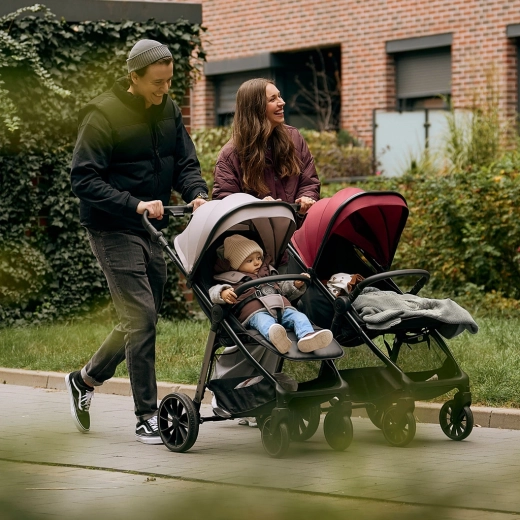 Affjedrede hjul for jævn kørsel i byen