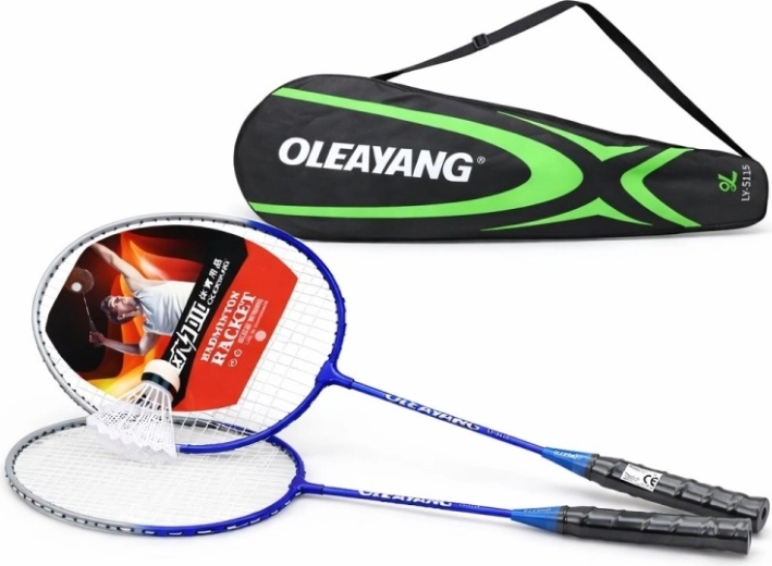 Badmintonsæt med bold til børn og voksne