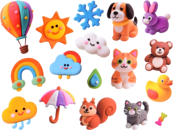 Dyreforme til søde figurer