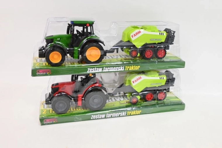 Traktor med landbrugsmaskine - 1 stk.