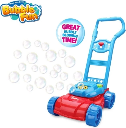 Bubble Fun boble-maskine – plæneklipper med 118 ml påfyldning
