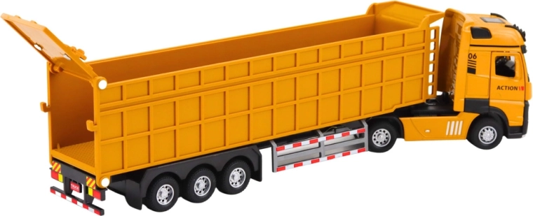 Realistisk tippevognssæt med løftbar ladkasse