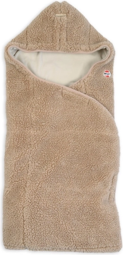 Lodger svøbetæppe Wrapper Teddy beige