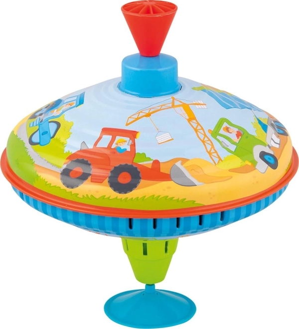 Konstruktionskøretøjer summende snurretop