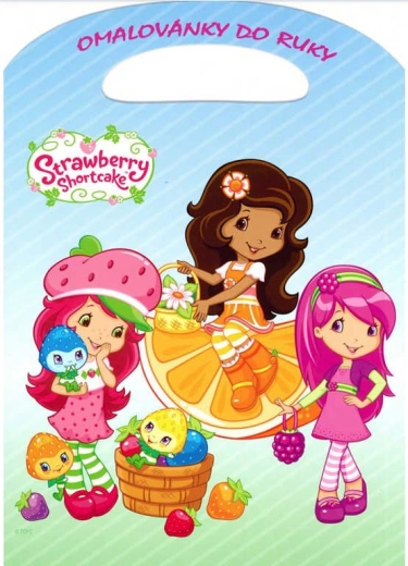 Akim håndholdt malebog A4 Jahůdka (Strawberry Shortcake) - 1 stk.