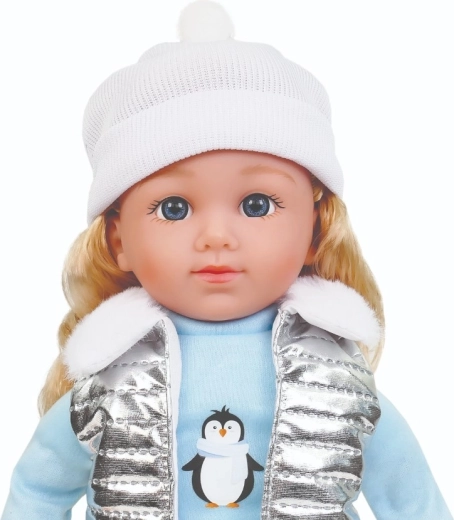 Taler og synger når man trykker på maven