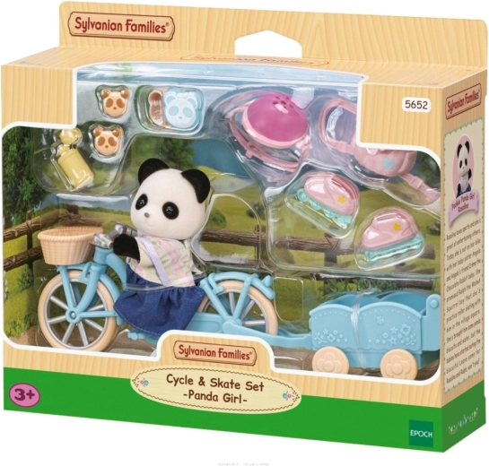 Sylvanian Families cykeltur med pandaen Rosalina