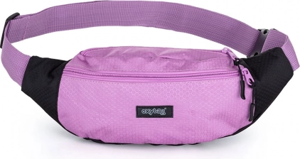 Moderne bæltetaske Violet i lyserød farve