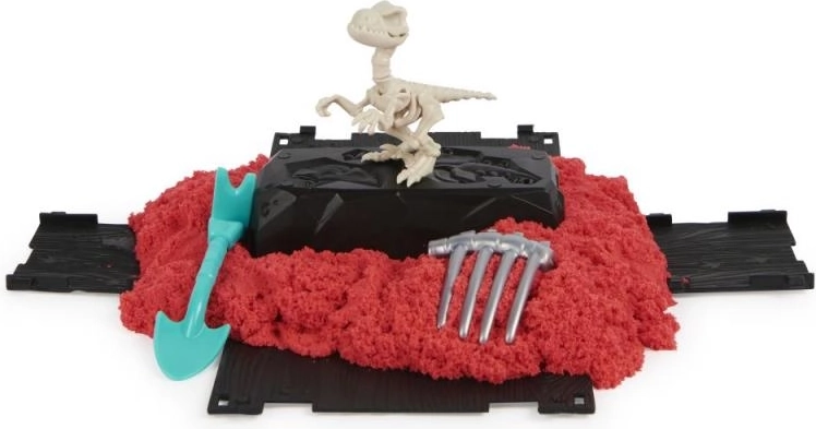 Kinetisk sand, der holder formen og ikke roder