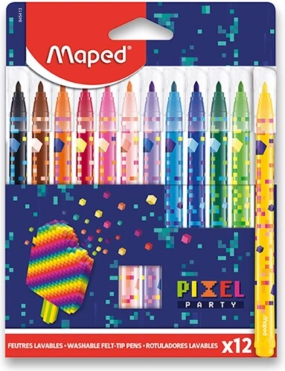 Maped tuscher Pixel Party 12 stk