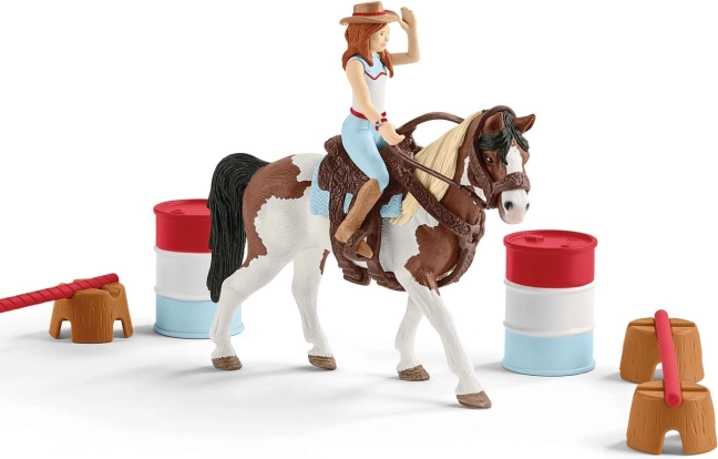 Schleich Horse Club western ridesæt Hannah – barrel racing-sæt