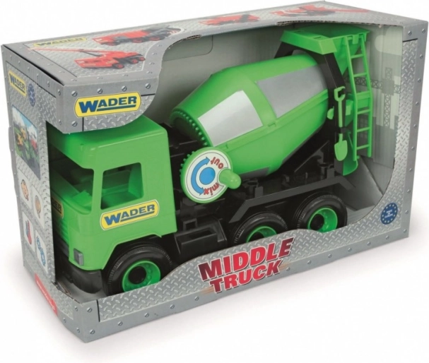 Grøn Børne Betonblander Wader