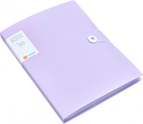 Lilla plastikmappe A4 med elastik