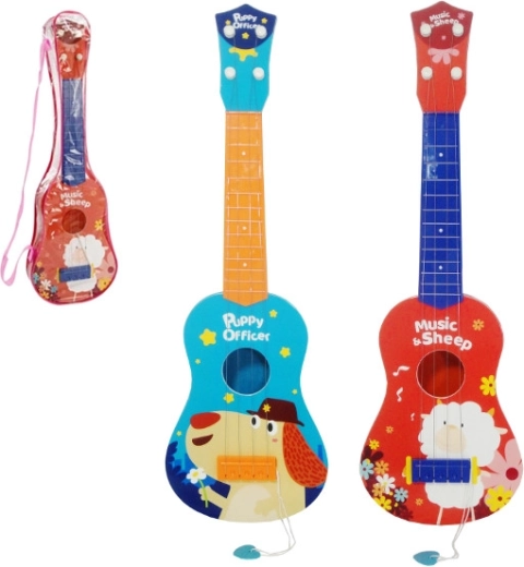 Børneguitar med dyremotiv
