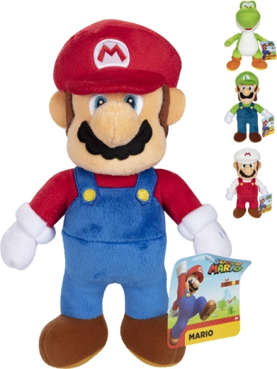 Plysfigur Nintendo Super Mario 29 cm (4 varianter) - 1 stk.