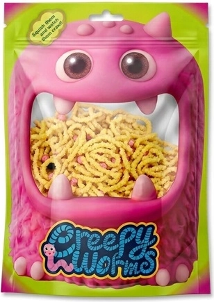 STNUX Creepy worms – sensoriske gule orme
