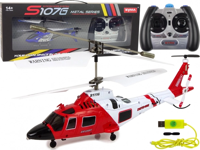 R/C helikopter SYMA med gyroskop