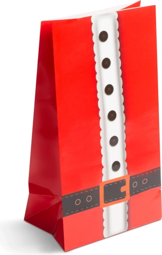 Julegavepose med motiv af Sankt Nikolaus, 4 stk.