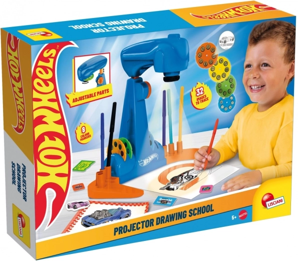 Hot Wheels tegneskole med projektor