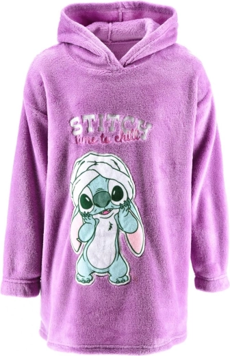 Lang hættetrøje Lilo og Stitch