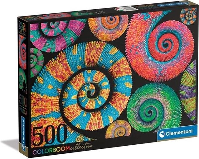 Clementoni ColorBoom Curly Tails puslespil 500 brikker