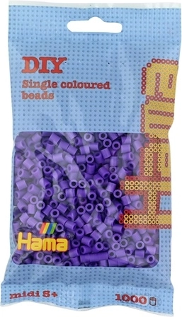 Hama Midi perler 1000 stk. lilla