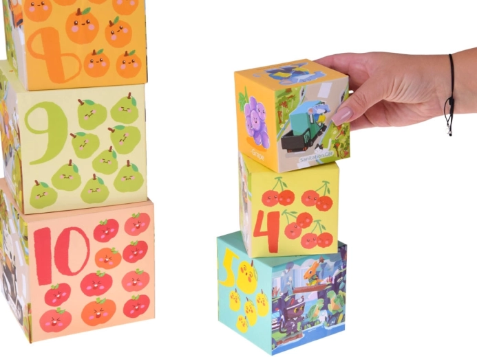 Bygning, indlægning og pladsbesparende opbevaring uden rod