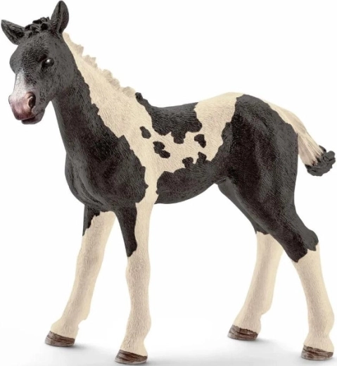 Schleich figur – Pinto-føl, broget
