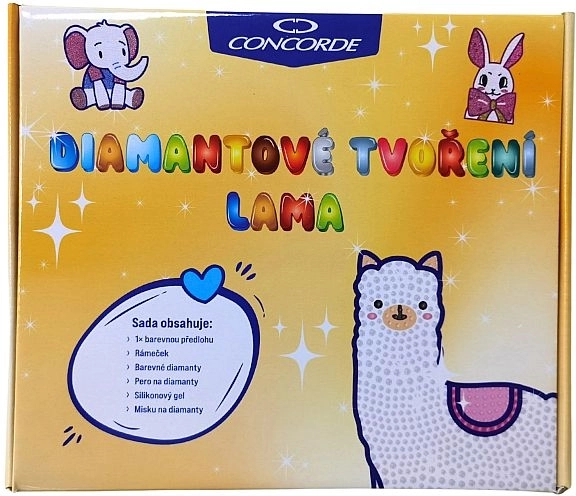 Diamantmaling CONCORDE – lama