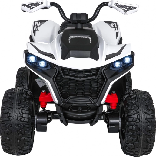 Elektrisk børne-ATV Fast Wheel – Hvid