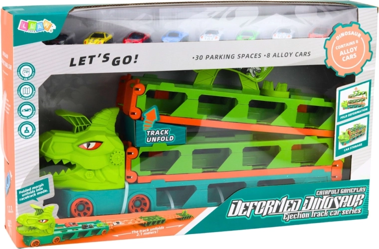 Actionfyldt affyrer i T-Rex-hovedet