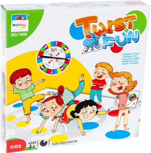 Sjov bevægelsesleg Twister til børn