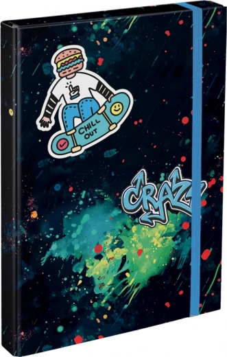 Mapper til skoleskrivbøger A4 Chill