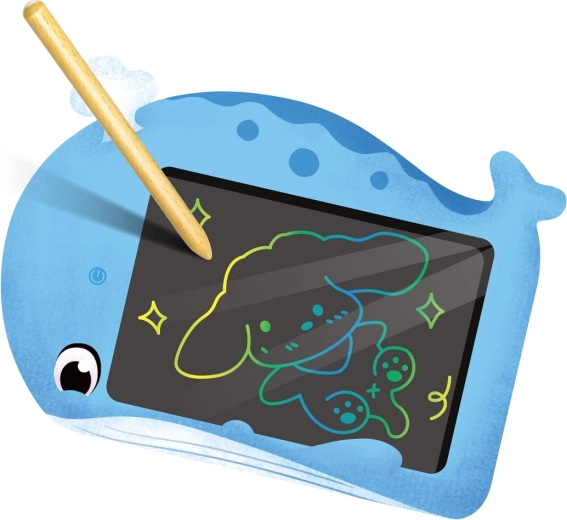 2Kids Toys børns LCD-tegnetablet hval - 1 stk.
