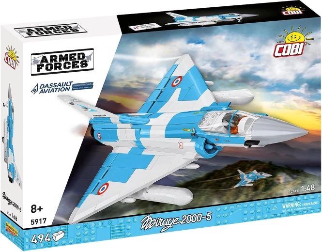 Byggesæt af Dassault Mirage 2000-5 i skala 1:48