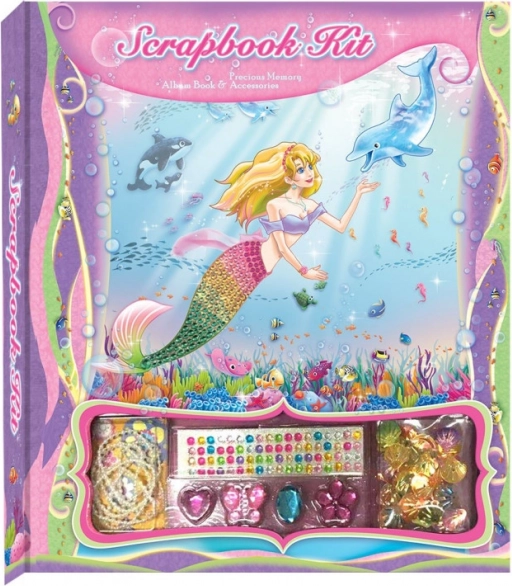 Pecoware scrapbook-sæt til pynt – havfrue