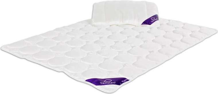 Träumeland dyne og pude til vugge Tencel 80 × 80 cm + 35 × 40 cm