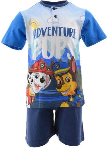 Sommerpyjamas til drenge med Paw Patrol i gaveæske