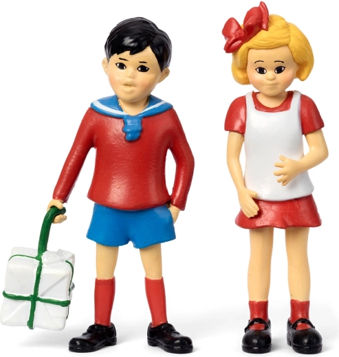 Pippi Langstrømpe – figurerne Tommy og Annika (sæt til børn)