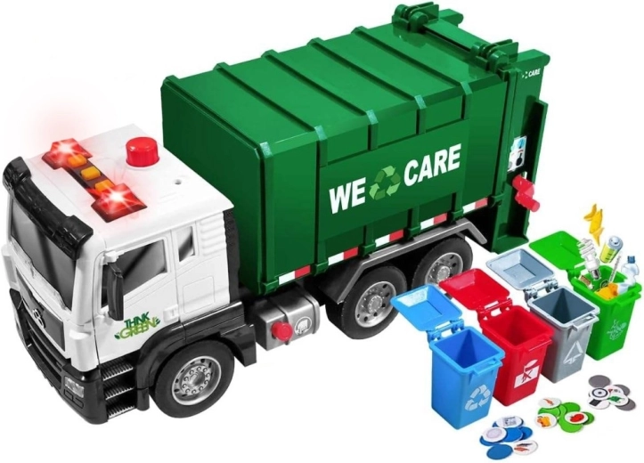 Læring i sortering med mini-spande og jetoner