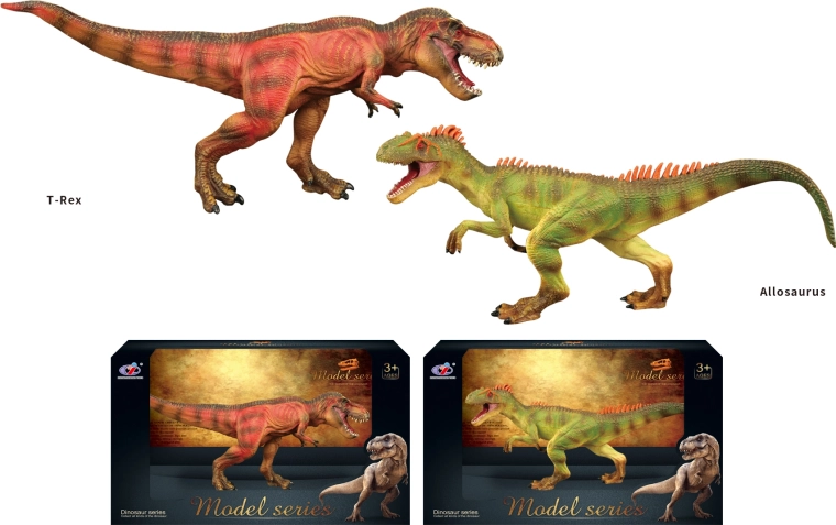 Dinosaurland – dinosaurfigurer, 2 typer